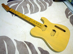 テレギブになりそうなネックとボディ